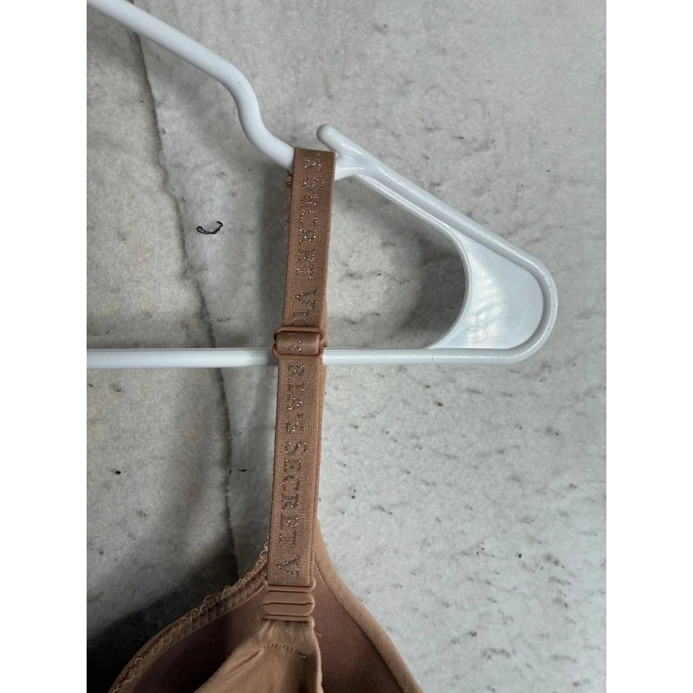 Victorias Secret Body By Victoria Perfect Coverage Bra Tan Nude 34DDD 387795-FFZ